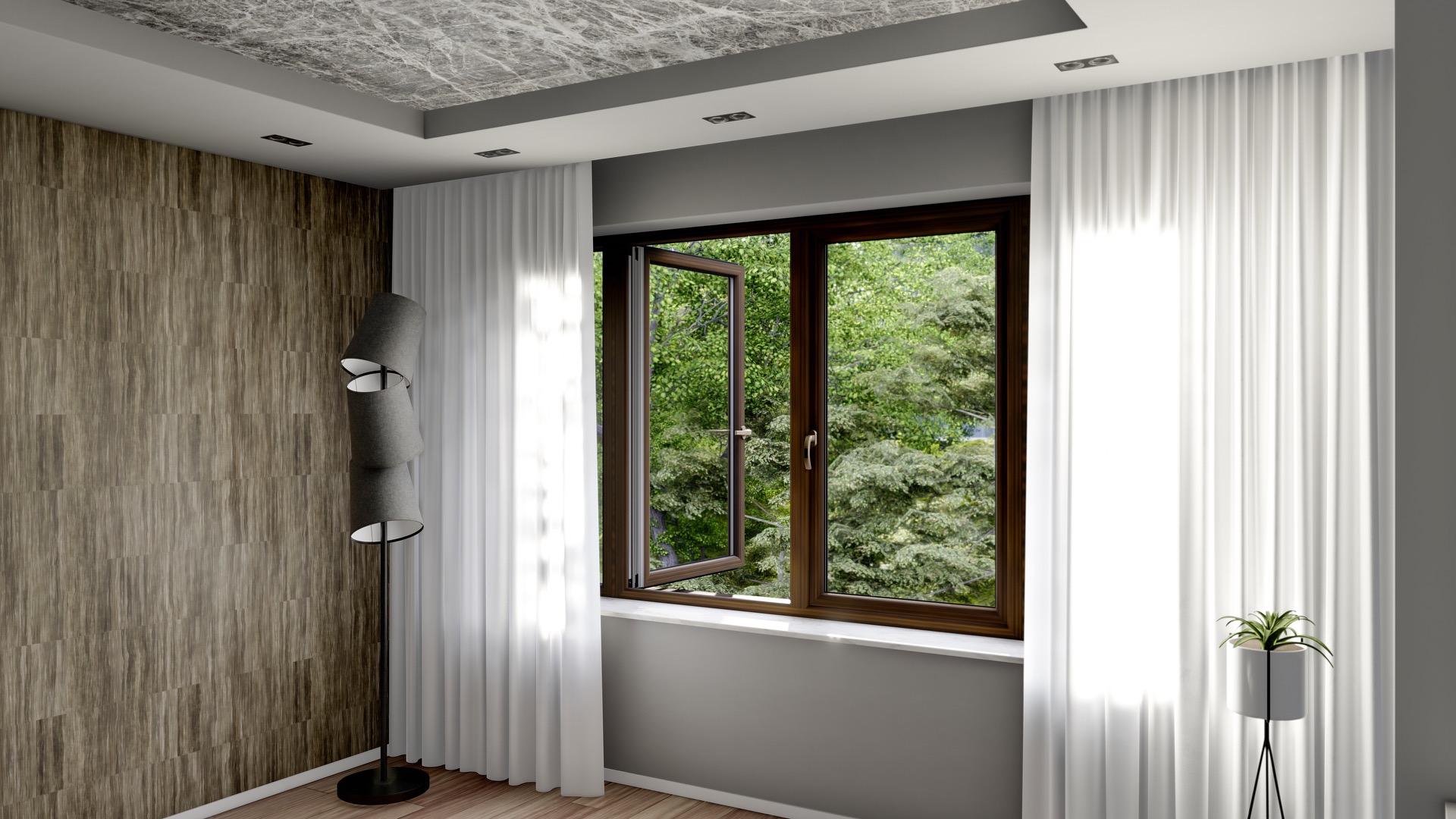 Iglo Ext outward-opening PVC window and balcony-door system